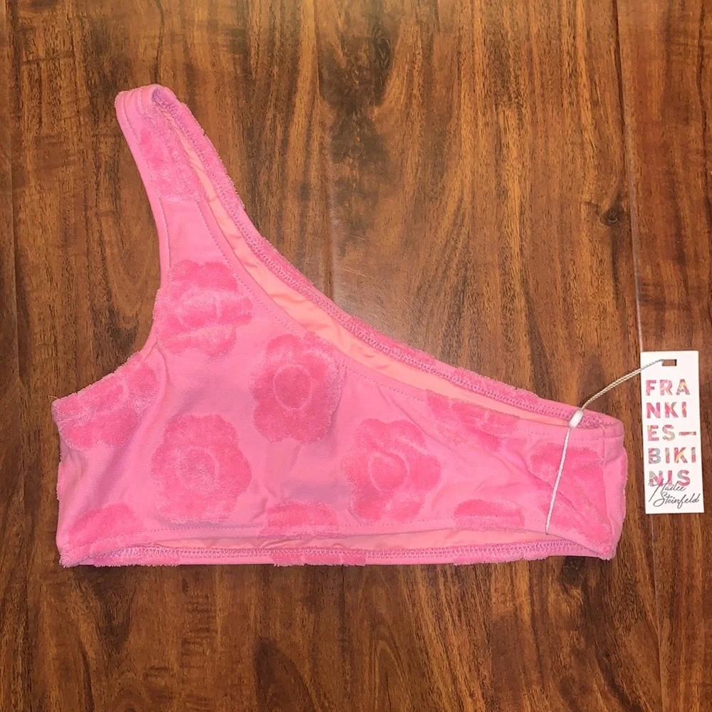 Frankie’s Bikinis Flowerchild Pink Hailee Steinfield Rare